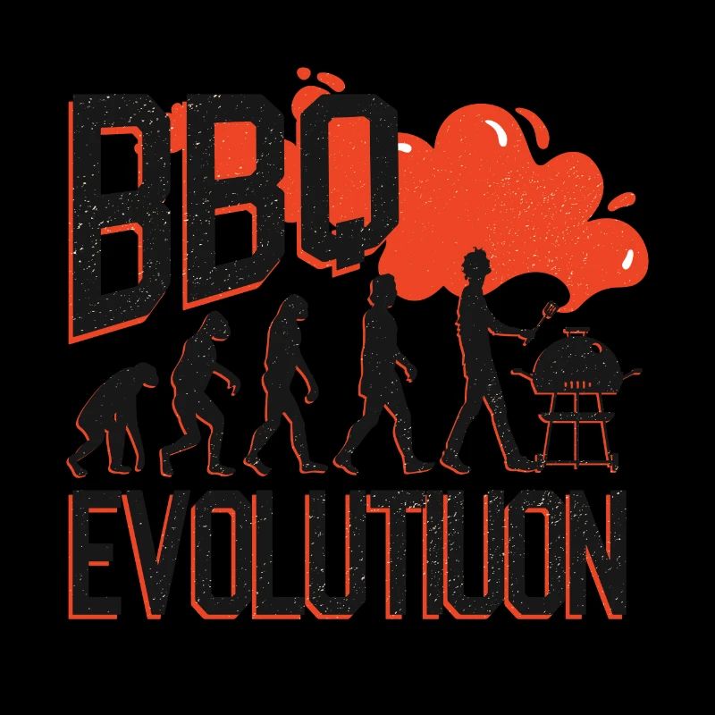 BBQ Evolution, Barbecue, Barbecue, Barbecue, Chemise de fête