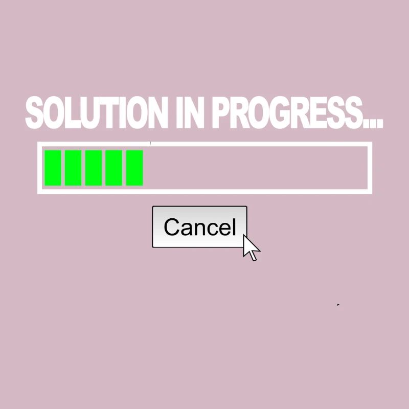 Solution in progress