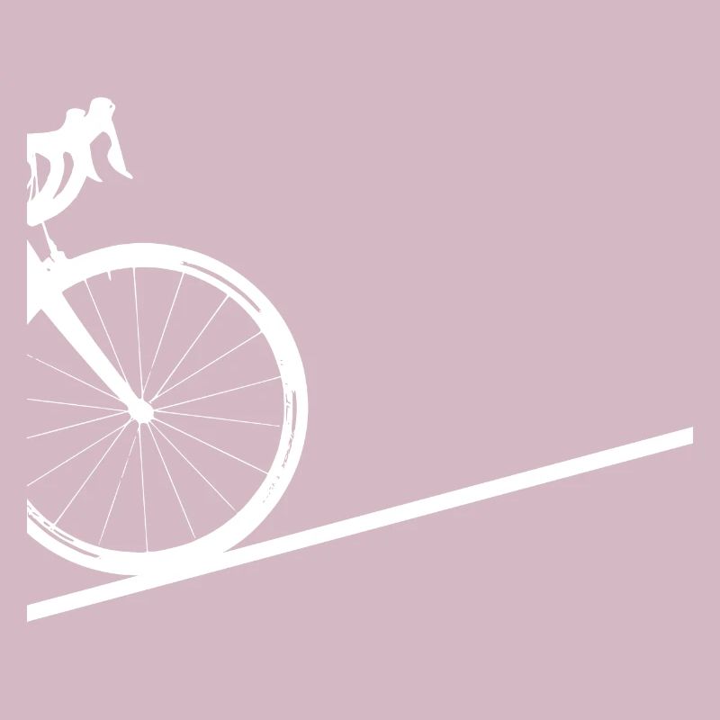 Graphiques avec vélo de course