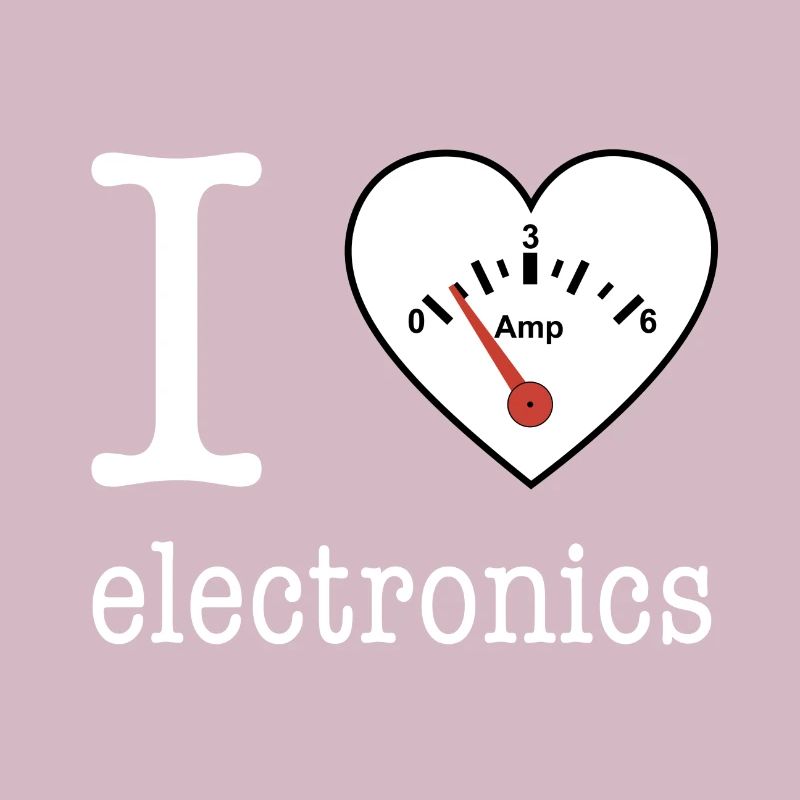 I love Electronics - electronics / gift idea