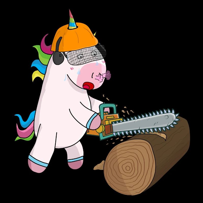 Bûcheron Licorne