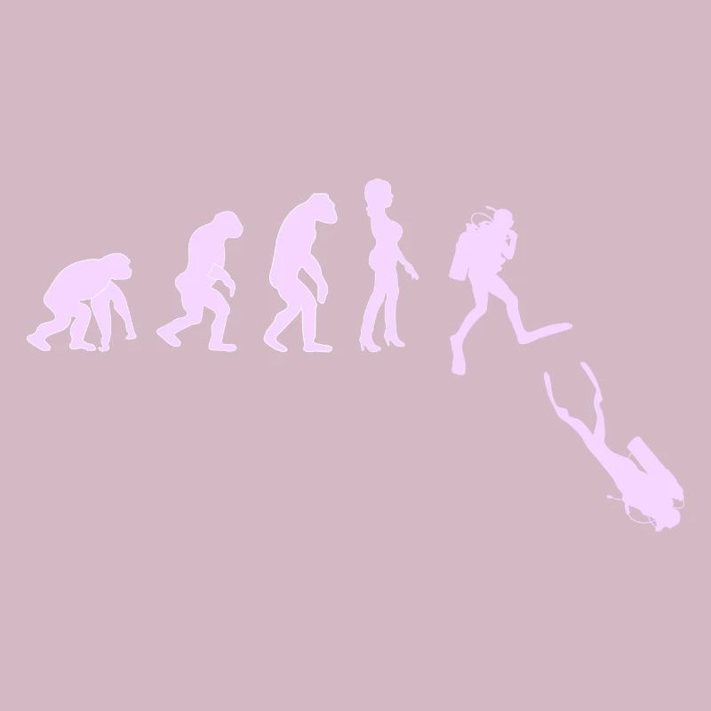 Scuba diving diving diver Evolution Pink