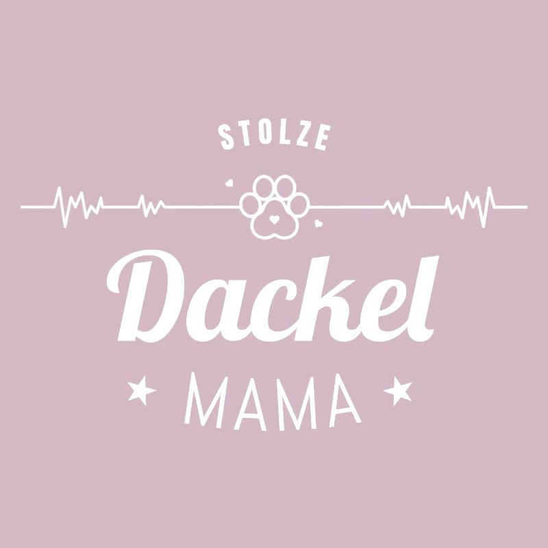 Stolze Dackel Mama