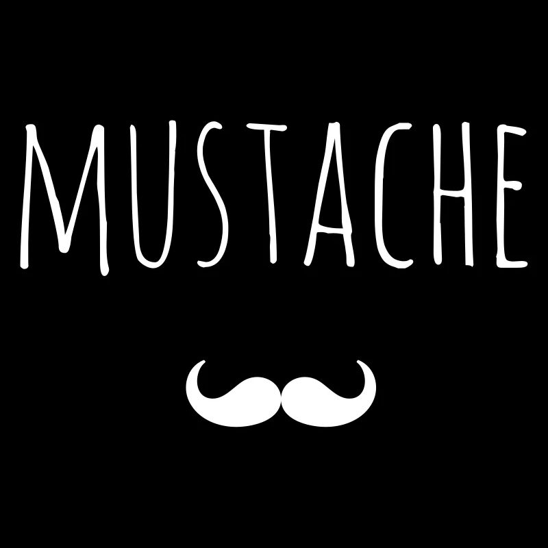 Mustache Bart Geschenk Idee