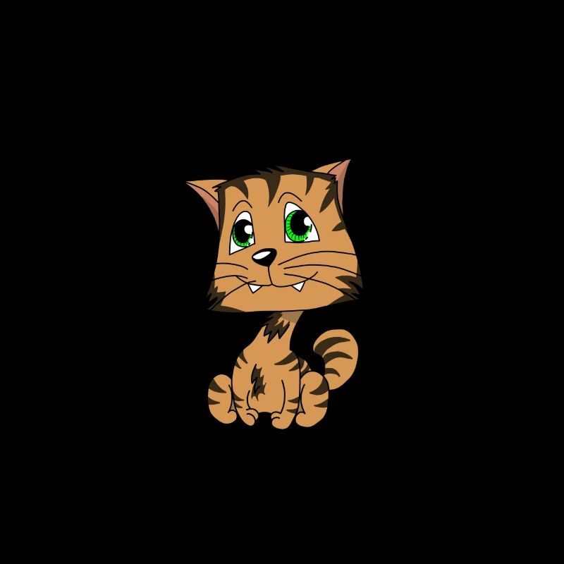 doux chat tabby