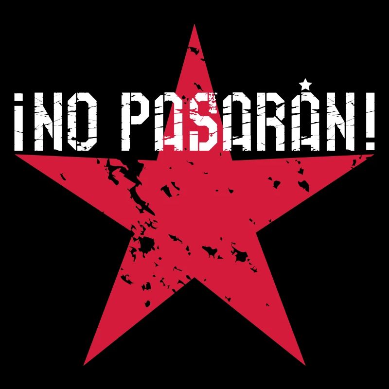 122 No Pasaran Saying Star