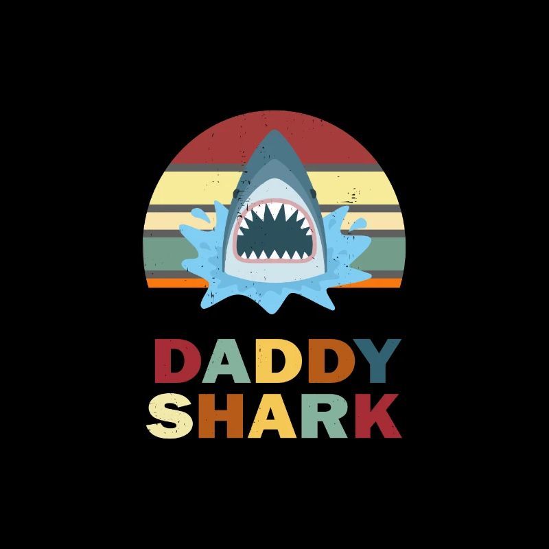 Father's Day Daddy Daddy Daddy Daddy Daddy Shark
