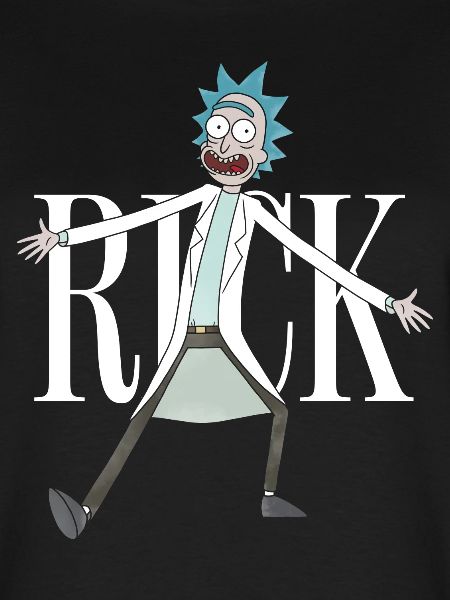 Rick & Morty Rick Sanchez Pose white