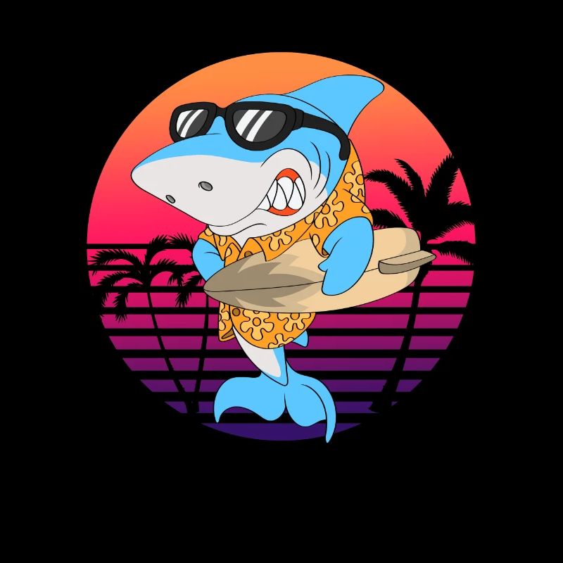 Surfer requin vacances de surf