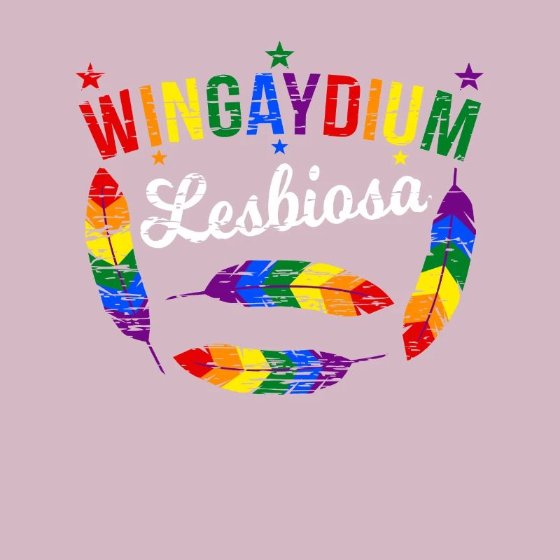 Wingaydium Lesbiosa Lgbt Pride Rainbow Lesbian
