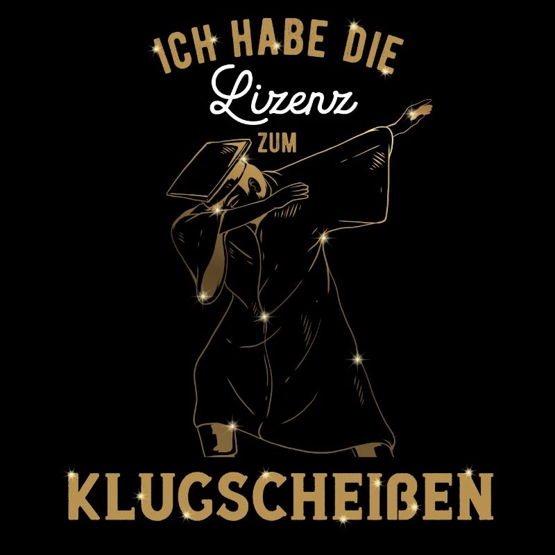 Klugscheißer Absolvent Prüfung Abschluss