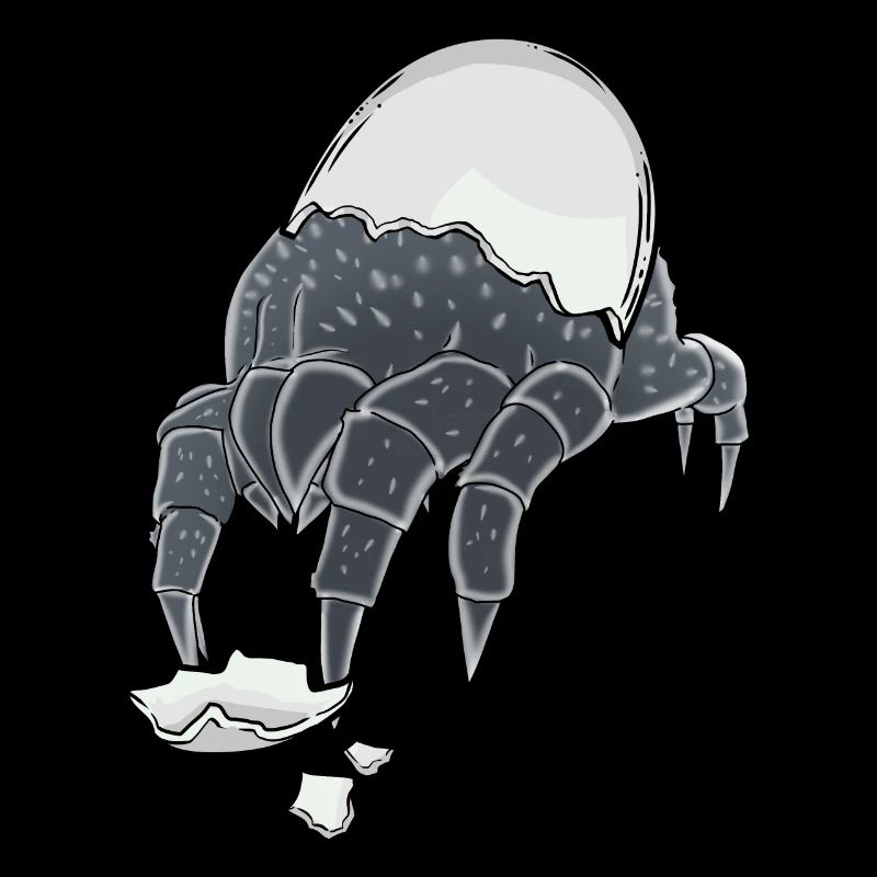 Mite Vermin Pest Eggshell Fantasy Egg