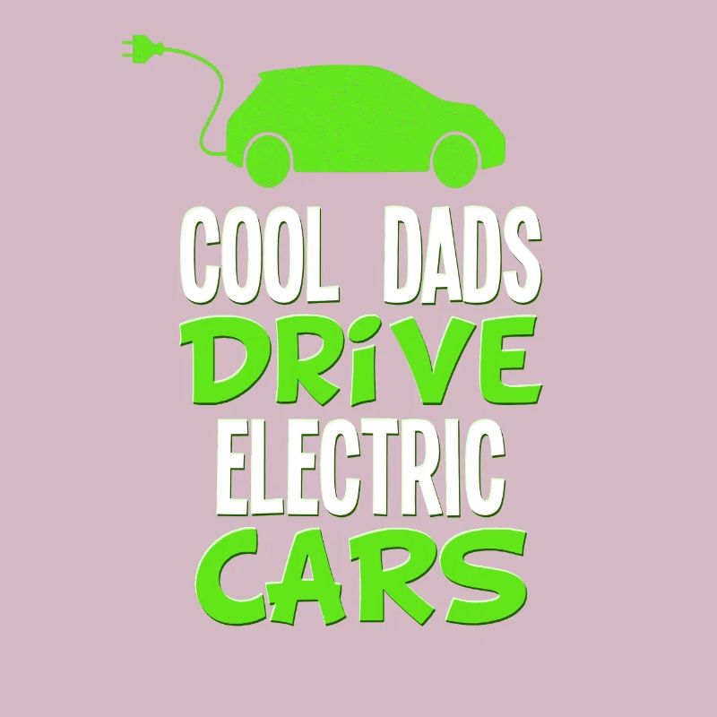 Elektroauto Vater E-Auto Papa