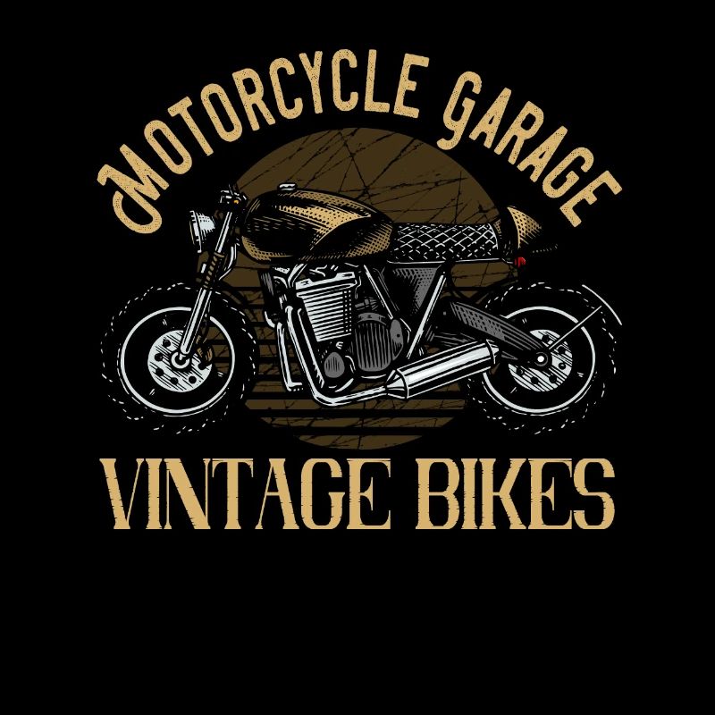 Motorcycle Garage vintage Bikes