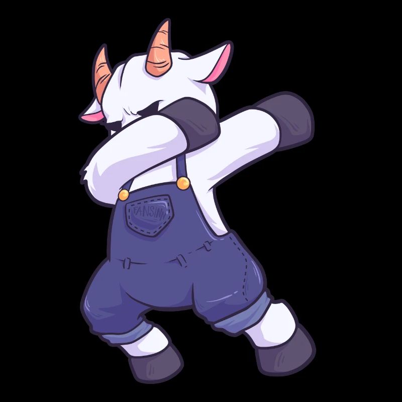 dab dabbing goat goat goat farm