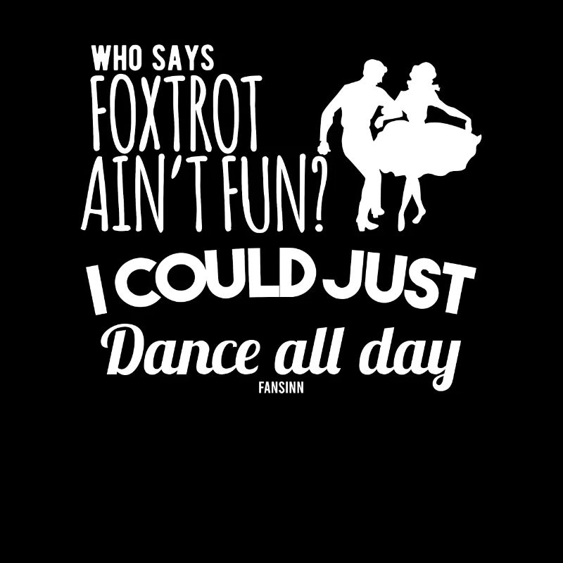 Foxtrot dance couple dance music gift