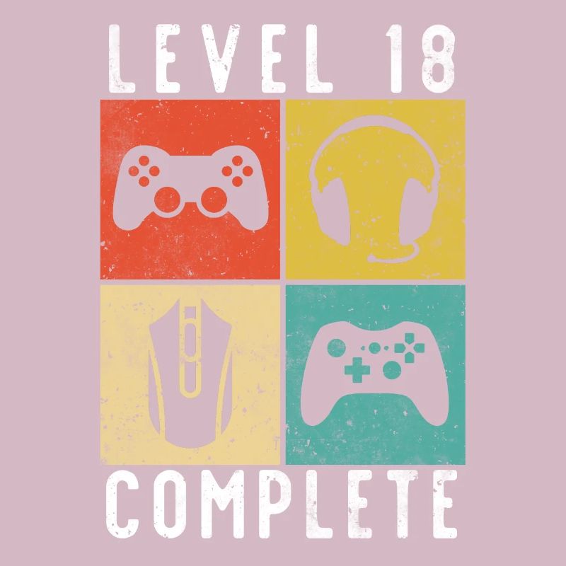 18. Geburtstag Level Complete Gaming
