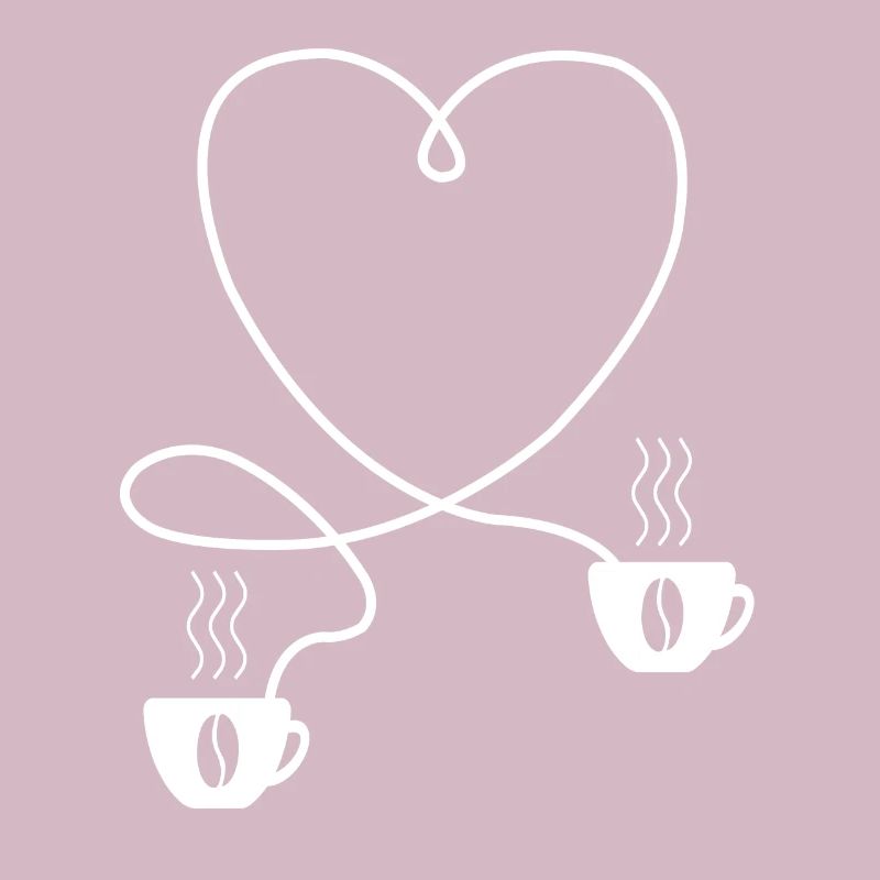 Kaffee Herz Kaffe Geschenk