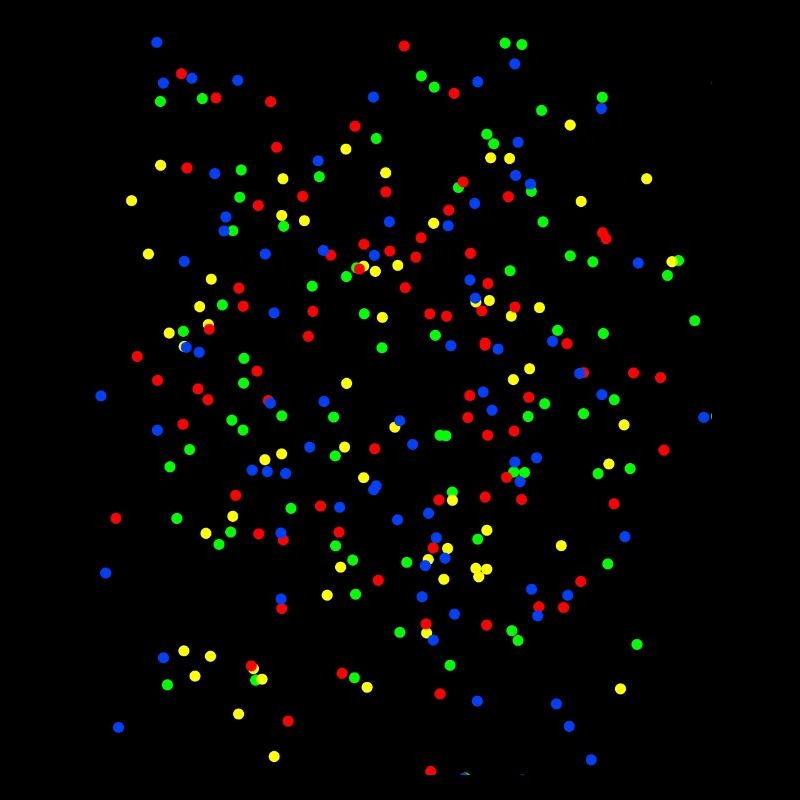 Konfetti Bunt