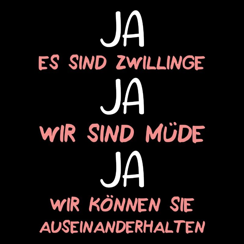 Mutter Mama von Zwillingen Zwillingsmama Mama