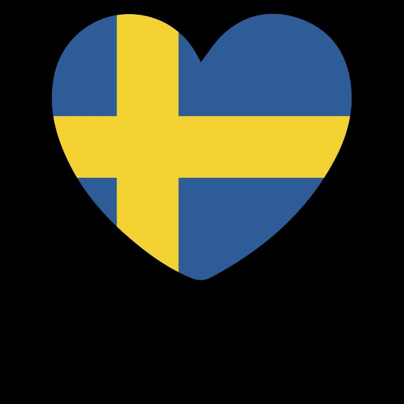 FANTASTIC SWEDEN FLAG DESIGN