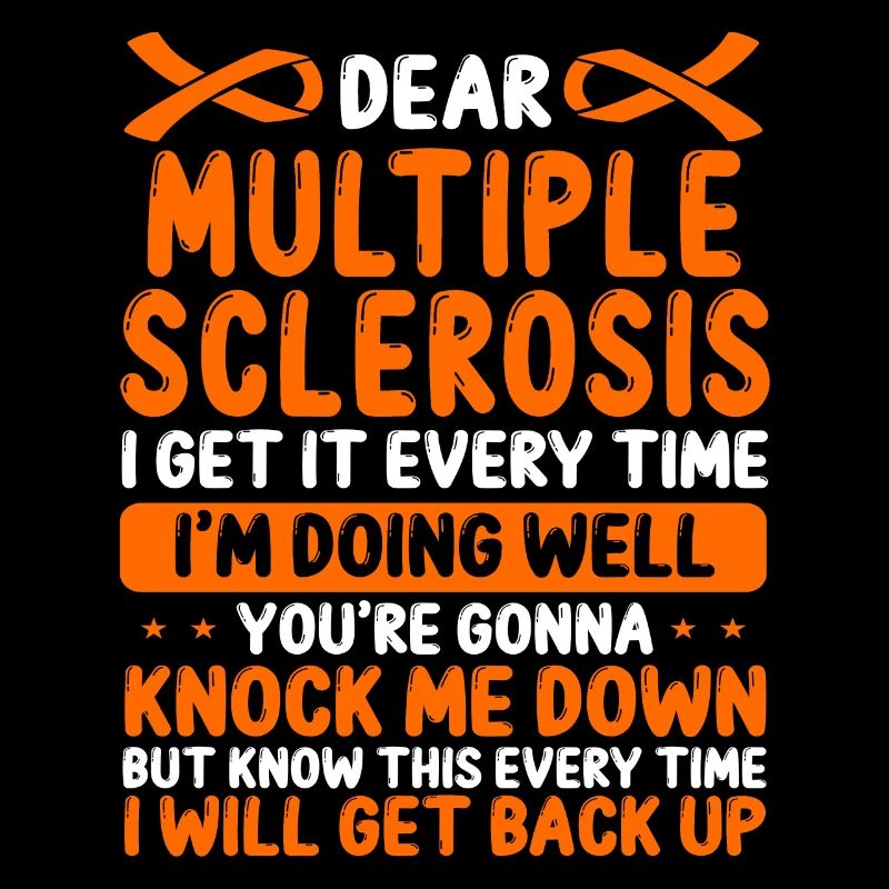 Multiple Sclerosis Awareness Month MS Ribbon