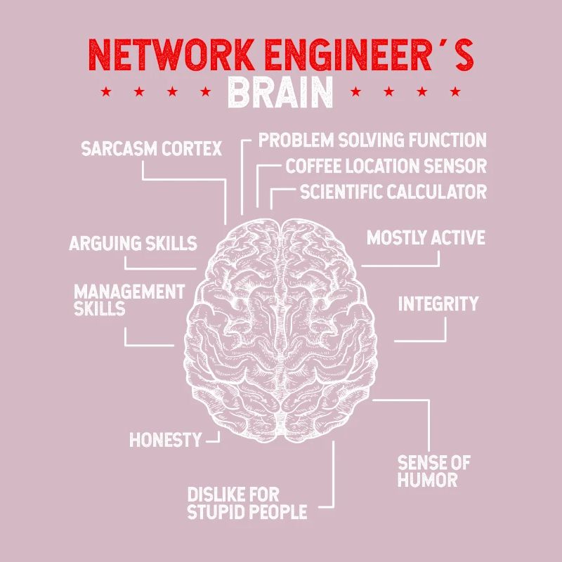 Network Engineering Brain Server Network Engineer