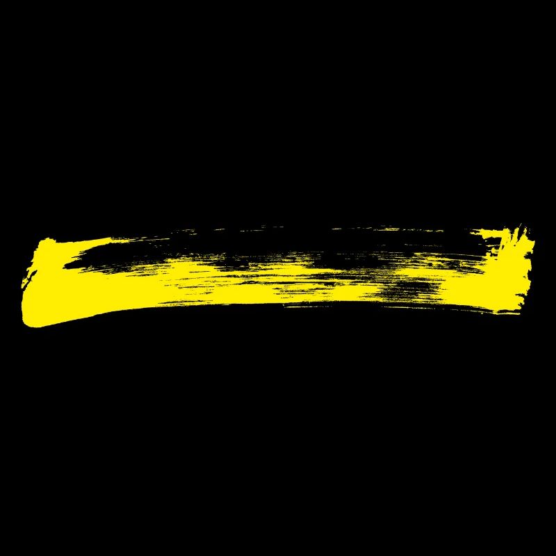 Decorative Stripes - Brush YELLOW