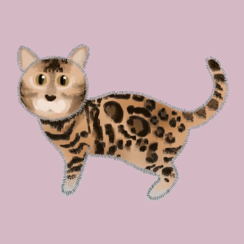 Idée de chat du Bengale