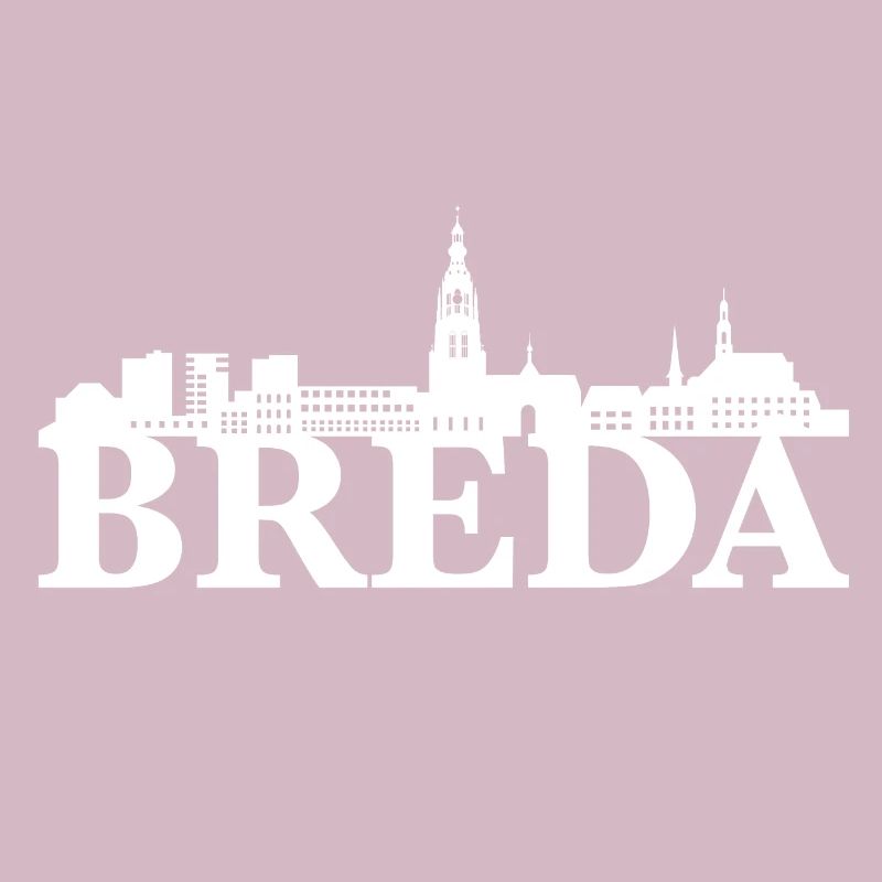 Idée cadeau Breda Pays-Bas skyline
