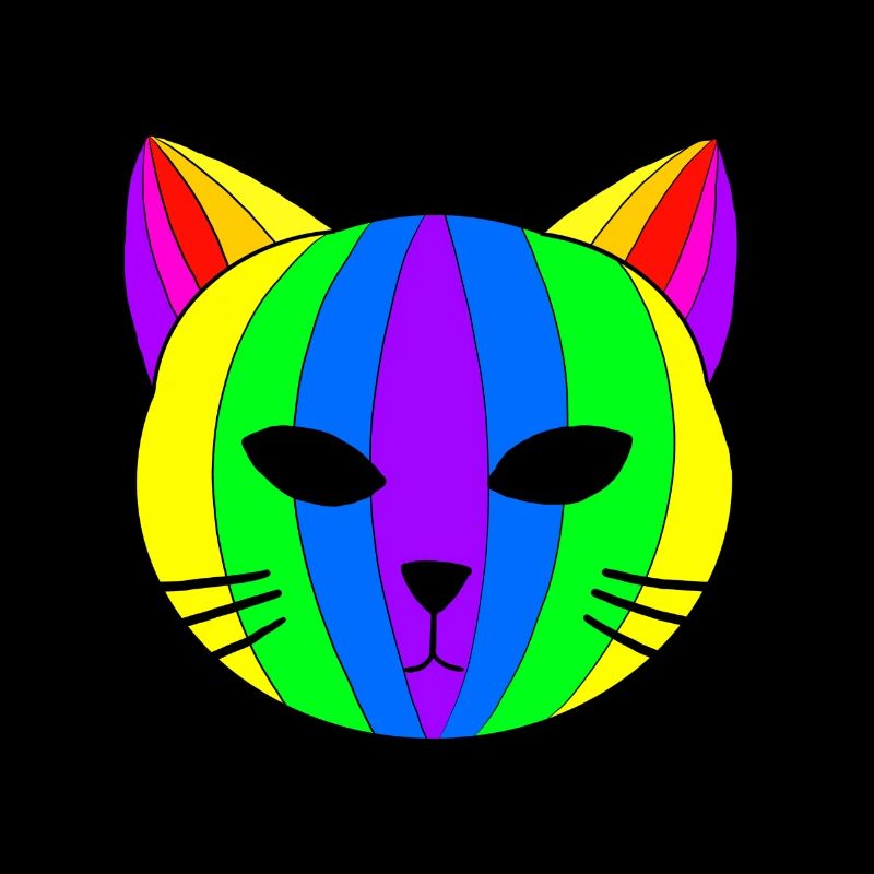 Regenbogen Katze