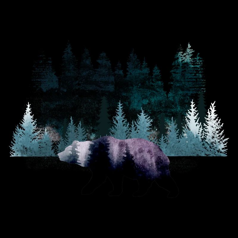 Bär auf Wanderschaft