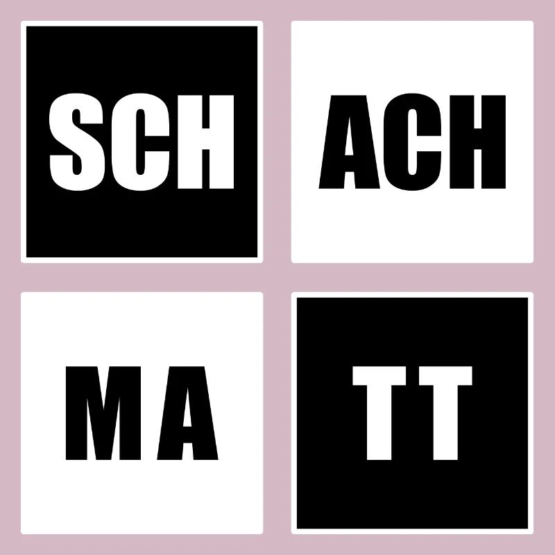Schach Matt Schachbrett Schachfigur Chess Geschenk