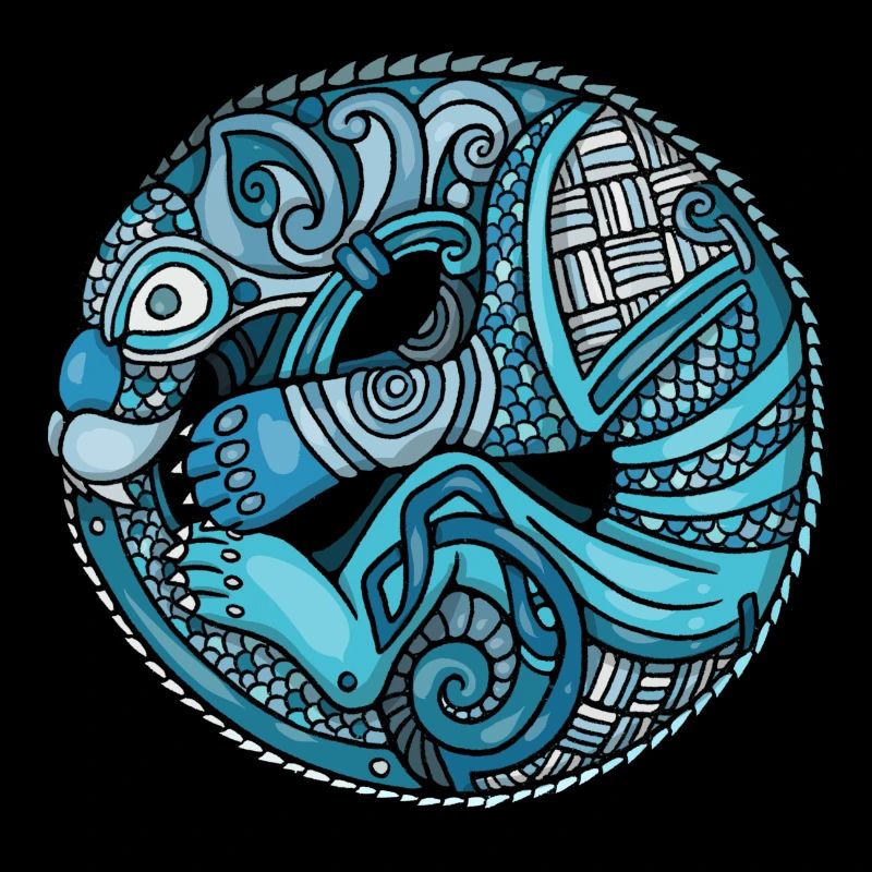 Drache Wikinger