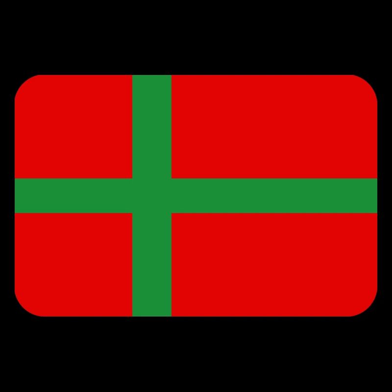 BORNHOLM FLAG round corner 400 dpi