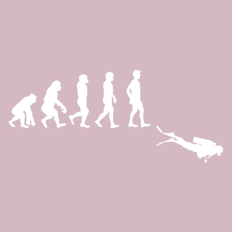 Tauchen Scuba Dive Evolution Entwicklung lustig