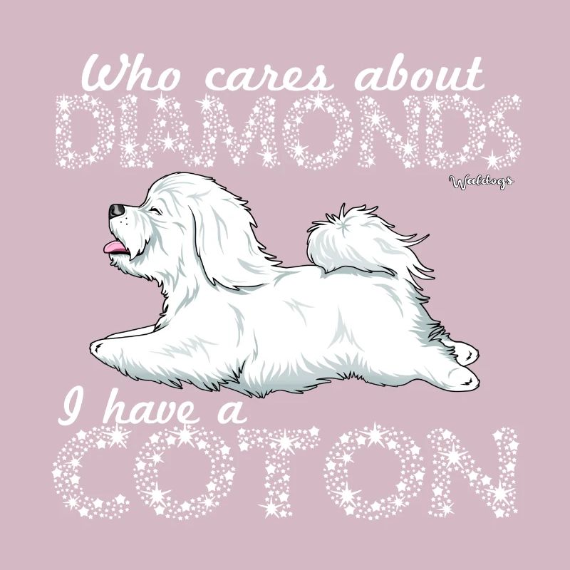 Diamantes de algodón de tulón