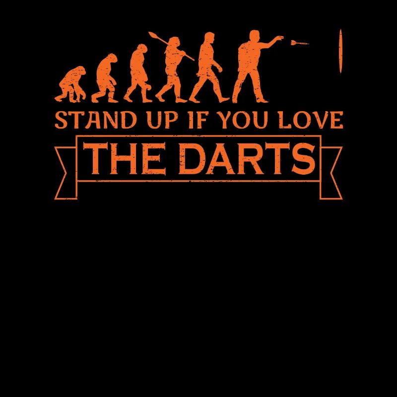 darts dartspruch Dart Evolution Affe zum Darter