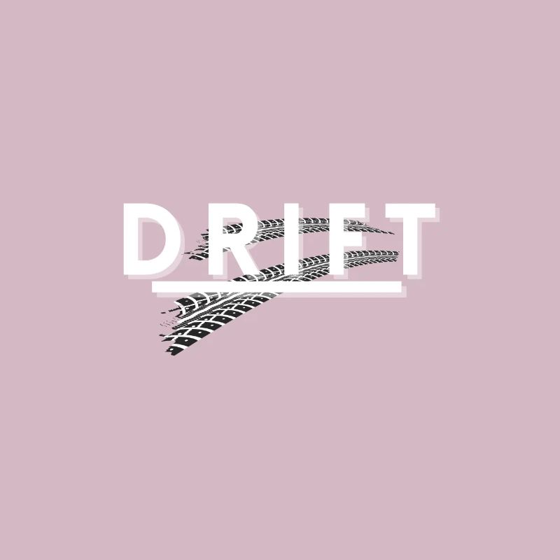 Drift. Auto Drift Geschenk