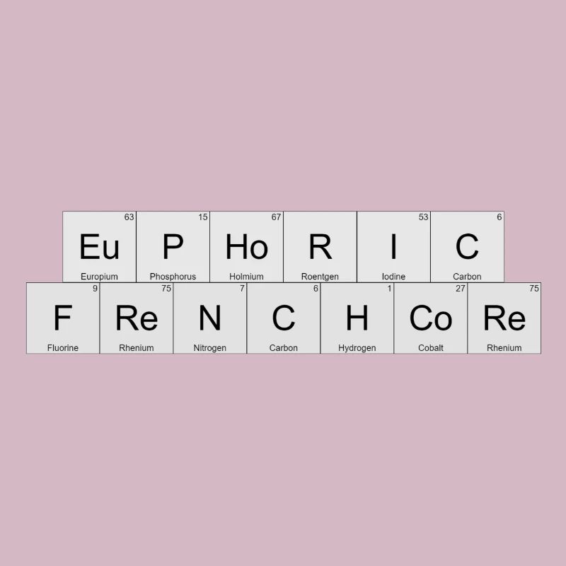 Periodensystem oder euphorischer Frenchcore