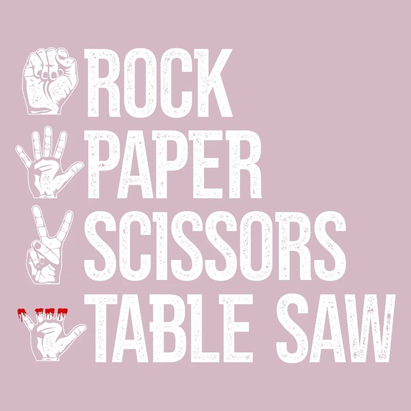 Rock Paper Scissors Table Saw