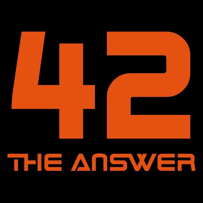 42, the answer galaxy science fiction UFO rocket
