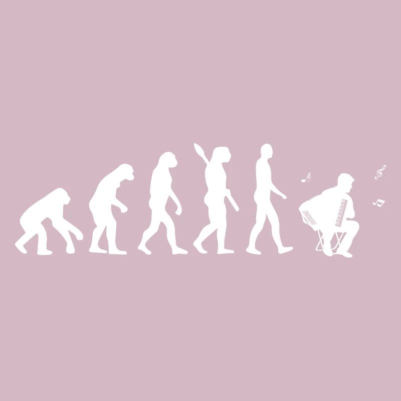 Akkordeon - Evolution des Menschen, Darwin