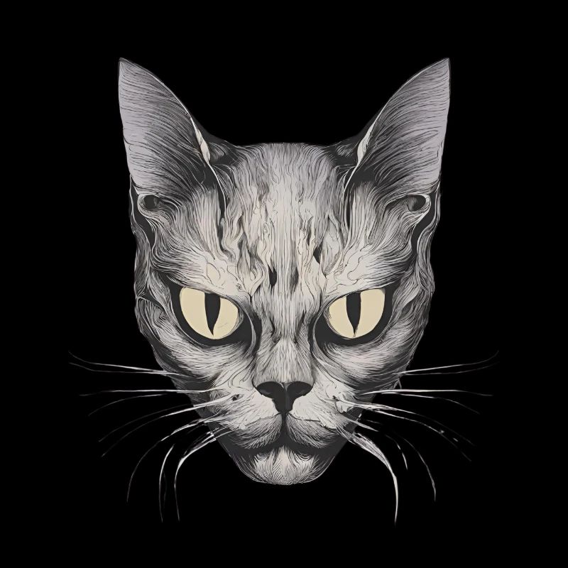 Gesicht Katze
