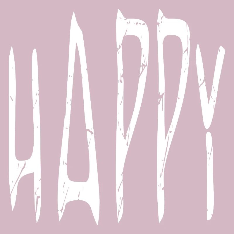 Joy Rough Typographic Pattern