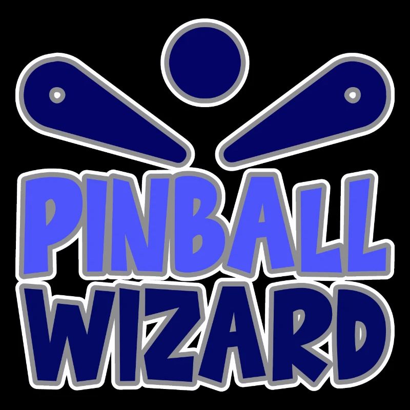 Pinball Wizard pinball machine blue flipper
