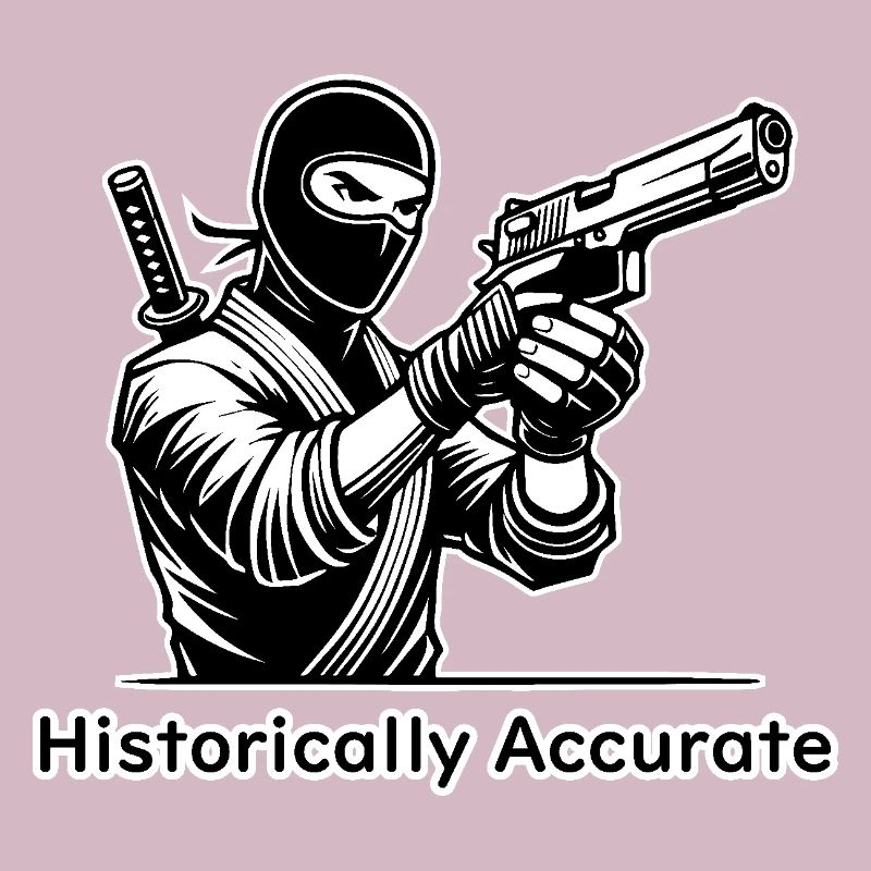Ninja Assassin with a Gun - Historically Accurate