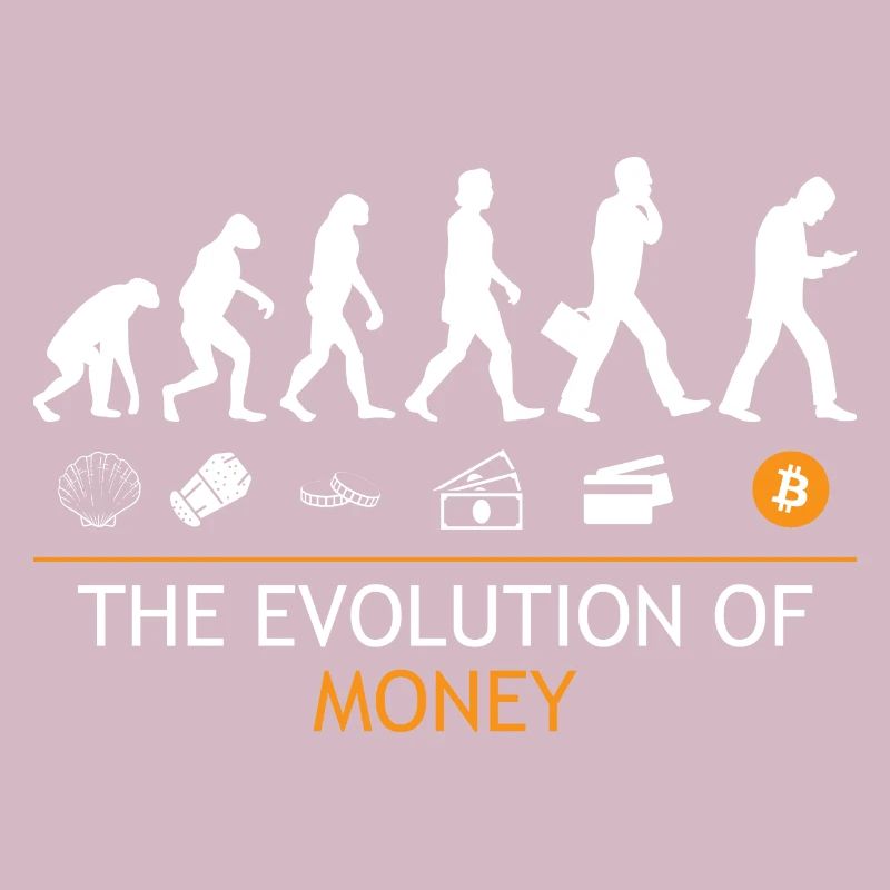 Die Evolution der Geld-Bitcoins