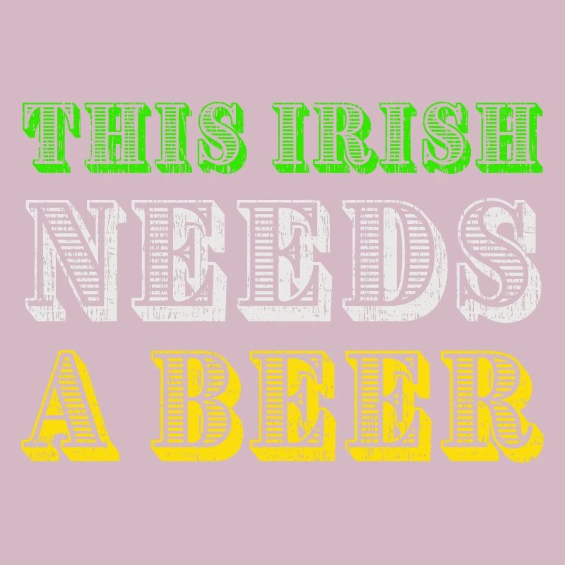 This Irishman needs beer. Funny Patrick.