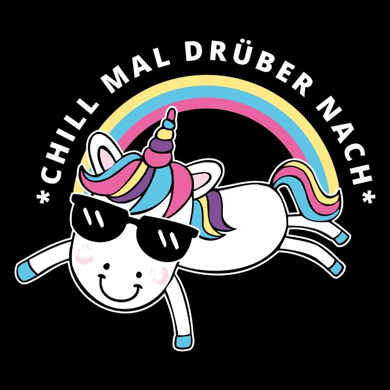Einhorn chillt